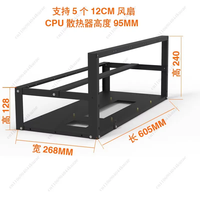 Supporto verticale stabile per - Gpu Mining Rig Frame 8 Gpu recensione e prezzo