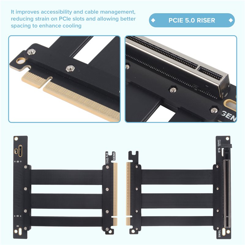 Cavo di prolunga per riser PCI - Pcie 5.0 Gpu Riser Cable recensione e prezzo