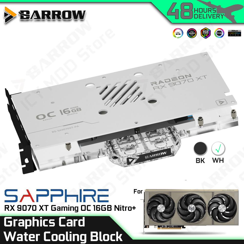 Barrow Scheda grafica Blocco d - Rx 9070 16Gb recensione e prezzo